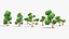 150 trees 3D model