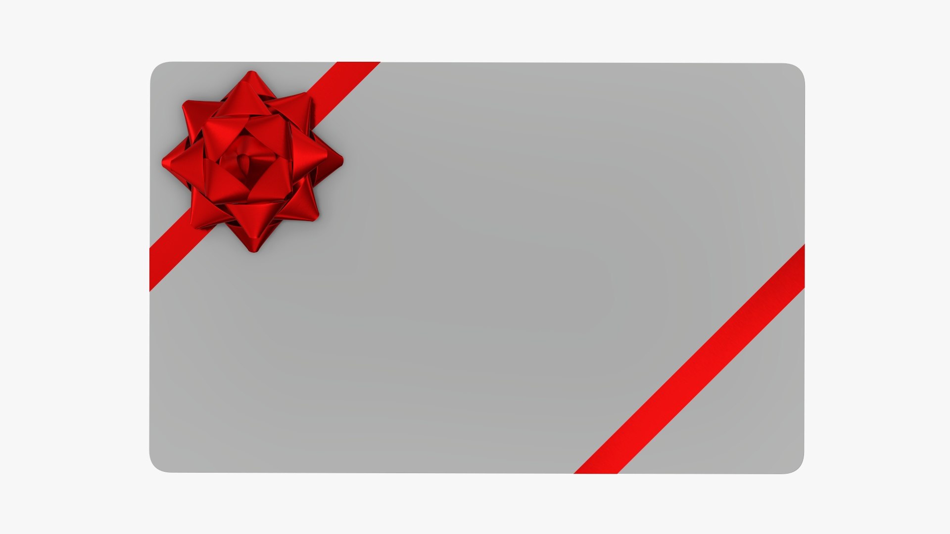 Christmas Gift Ribbon 3D - TurboSquid 1644852