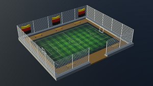 3D Soccer Stadium - Germany model