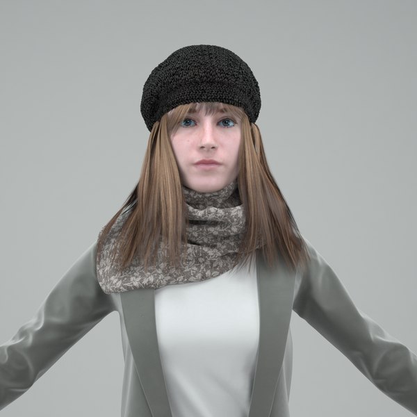 digital double mentalray 3d model
