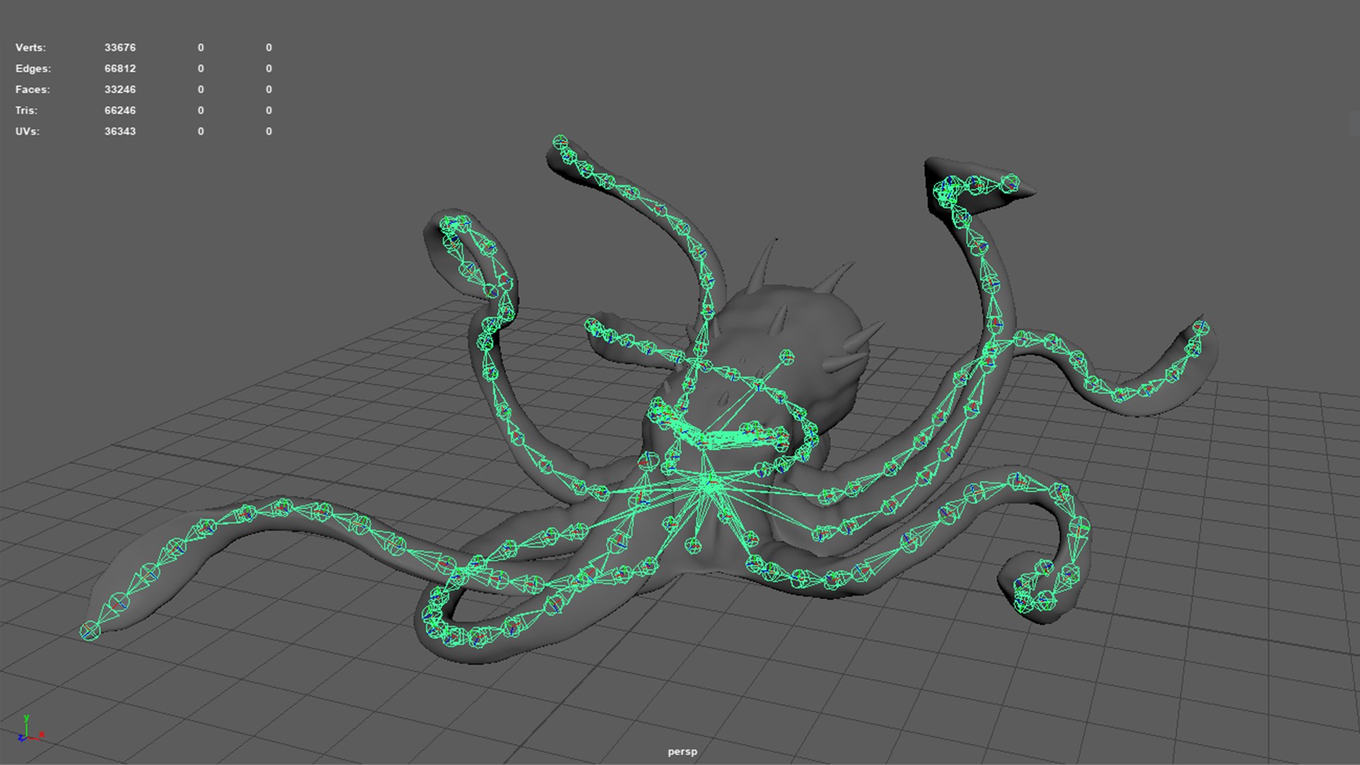 3D Kraken Monster Creature - TurboSquid 1686630