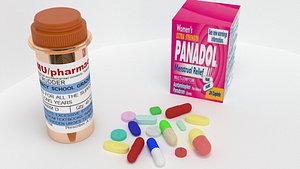 pills and bottel