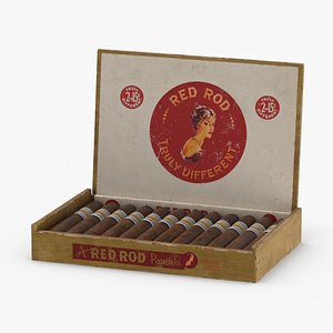 Cigar Box Branded Open