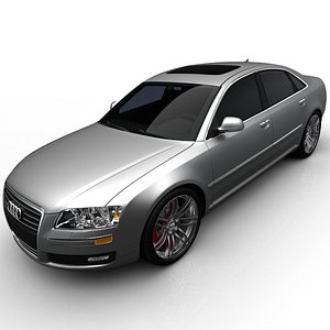 3d model audi a8