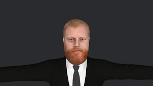 Oliver Anthony Hyper Realistic Full Body Fully Rigged 3D Character