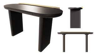 3D Desk Salmon model