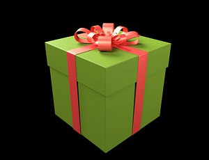 christmas present 3D