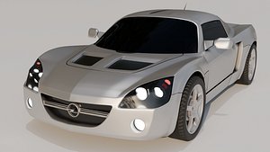3D Opel Speedster 