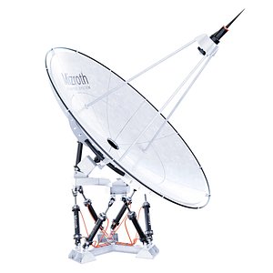 Satelite Dish on Hexapod Platform