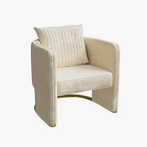 Venus Accent Chair 3D model