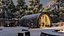 barrel glamping pod basic plan blue print DIY 3D model