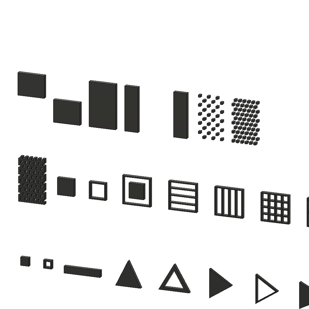 3D Model Symbols Set7 Cg Cad - TurboSquid 1192989