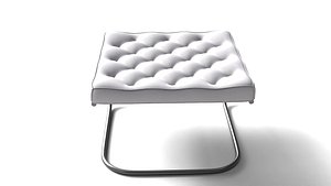 3D Barcelona Ottoman Premium Modern Furniture
