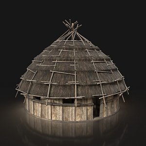 Next Gen AAA ROUND THATCHED FANTASY MEDIEVAL HOUSE COTTAGE HUT