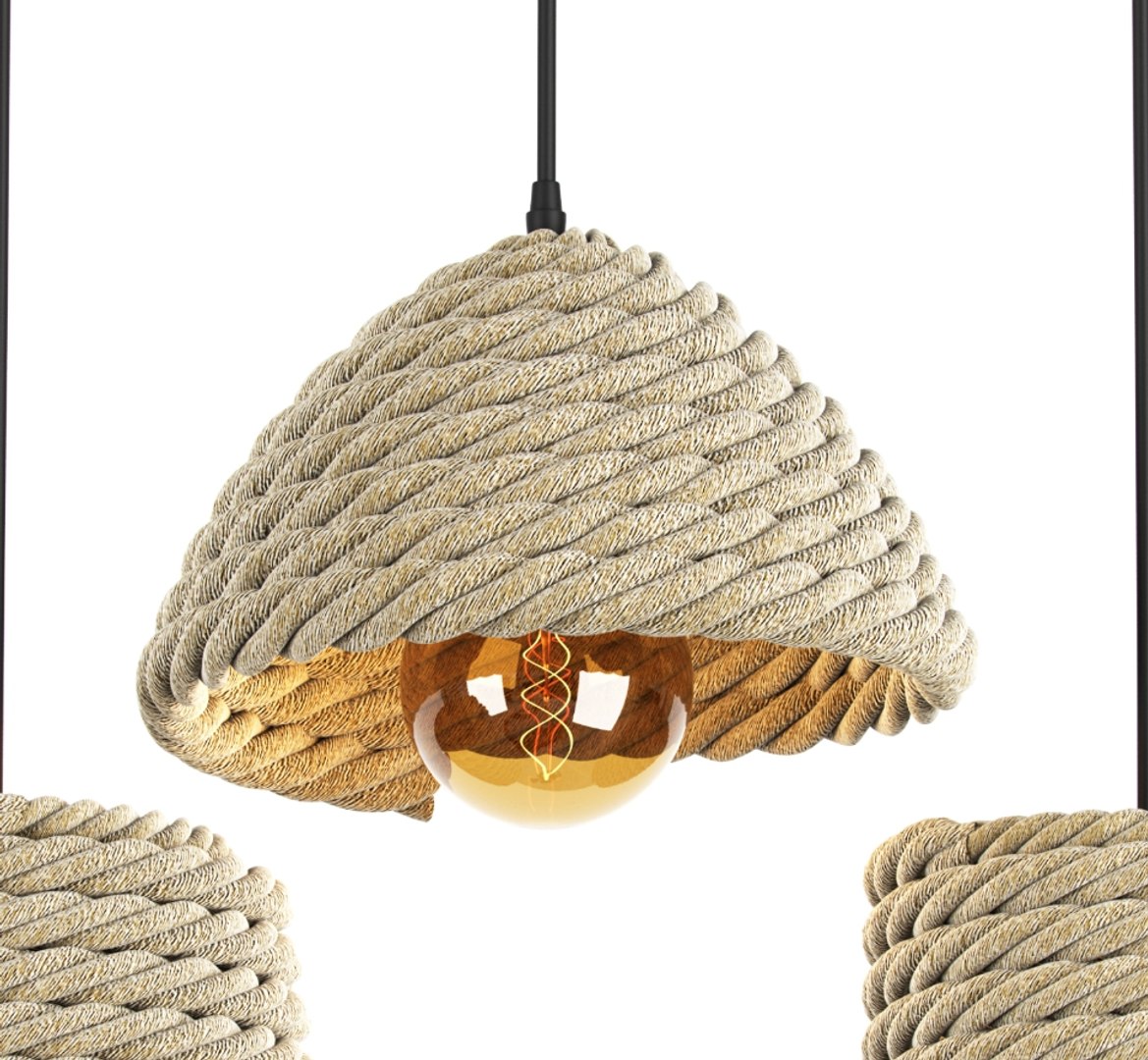 3D Model Ceiling Light Rope Set - TurboSquid 1637339