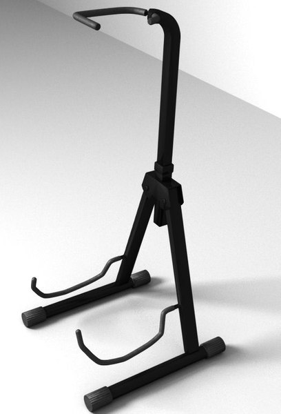 3d guitar stand model