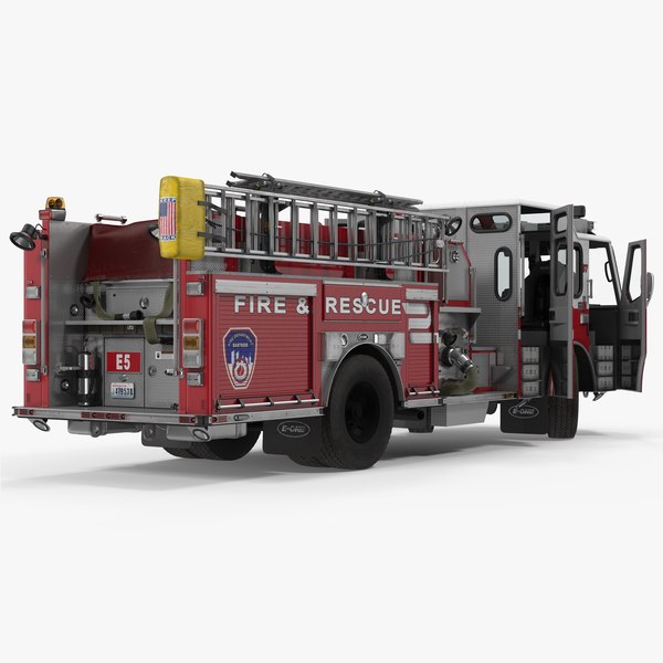 3D Firetruck Models | TurboSquid