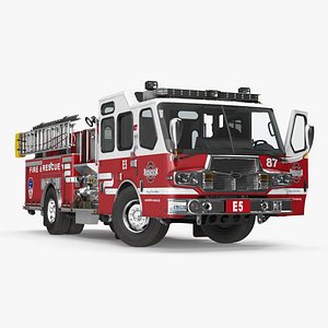 Eastside Fire Rescue E-One Quest Pumper Rigged