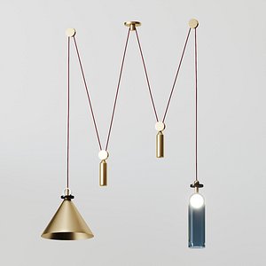 Ladies and Gentlemen Studio-Scandinavia SHAPE UP 2 PIECE PENDANT