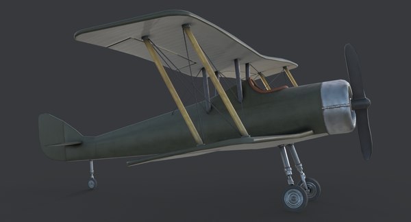 3d Model Airco Dh 5 - Turbosquid 1201495