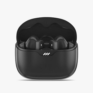 JBL Tune Beam Black 3D model