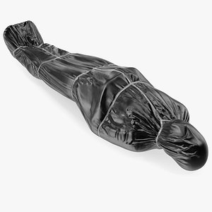 Dead Body Covered with Body Bag