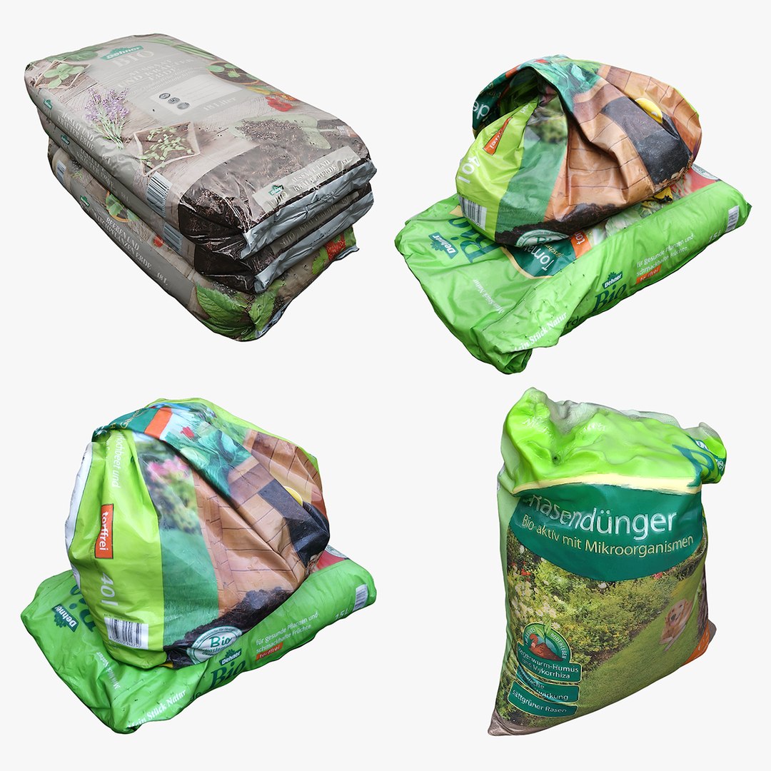 Sack Bag Collection 04 model - TurboSquid 2064139