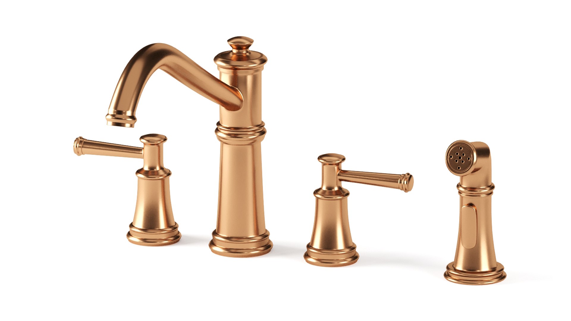 3D Model 15 MOEN Faucet 5 KRAUS Faucet TurboSquid 1916772