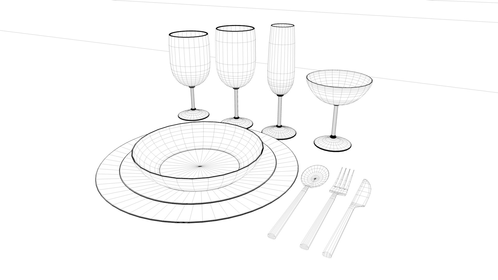 3D table set https://p.turbosquid.com/ts-thumb/jf/zQoJGP/ZnDSVucu/couvertsc0001/jpg/1521712635/1920x1080/fit_q87/98e7b9e0c68af9069a1f82e04dee610da02c4f24/couvertsc0001.jpg