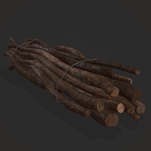 3D Sticks Bundle Two model