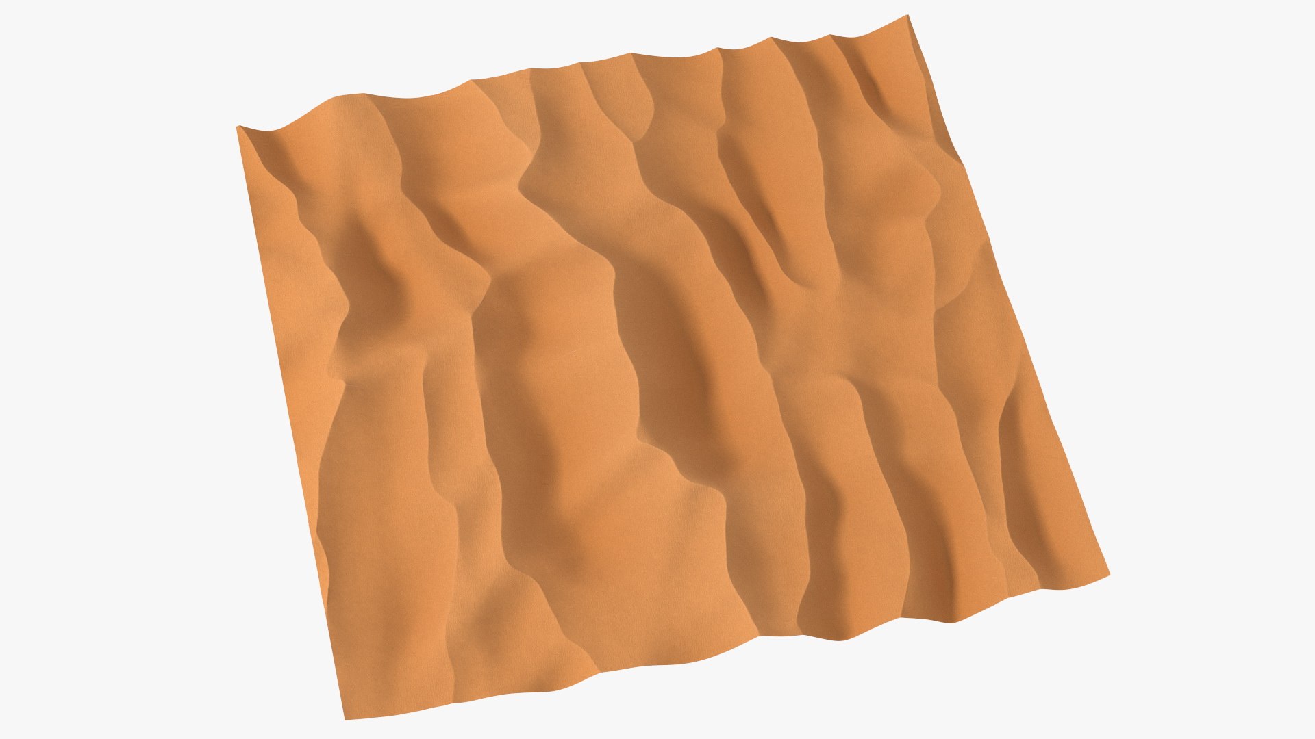 Desert Sahara 3D model preview