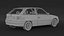 Opel Astra GSI 3D model