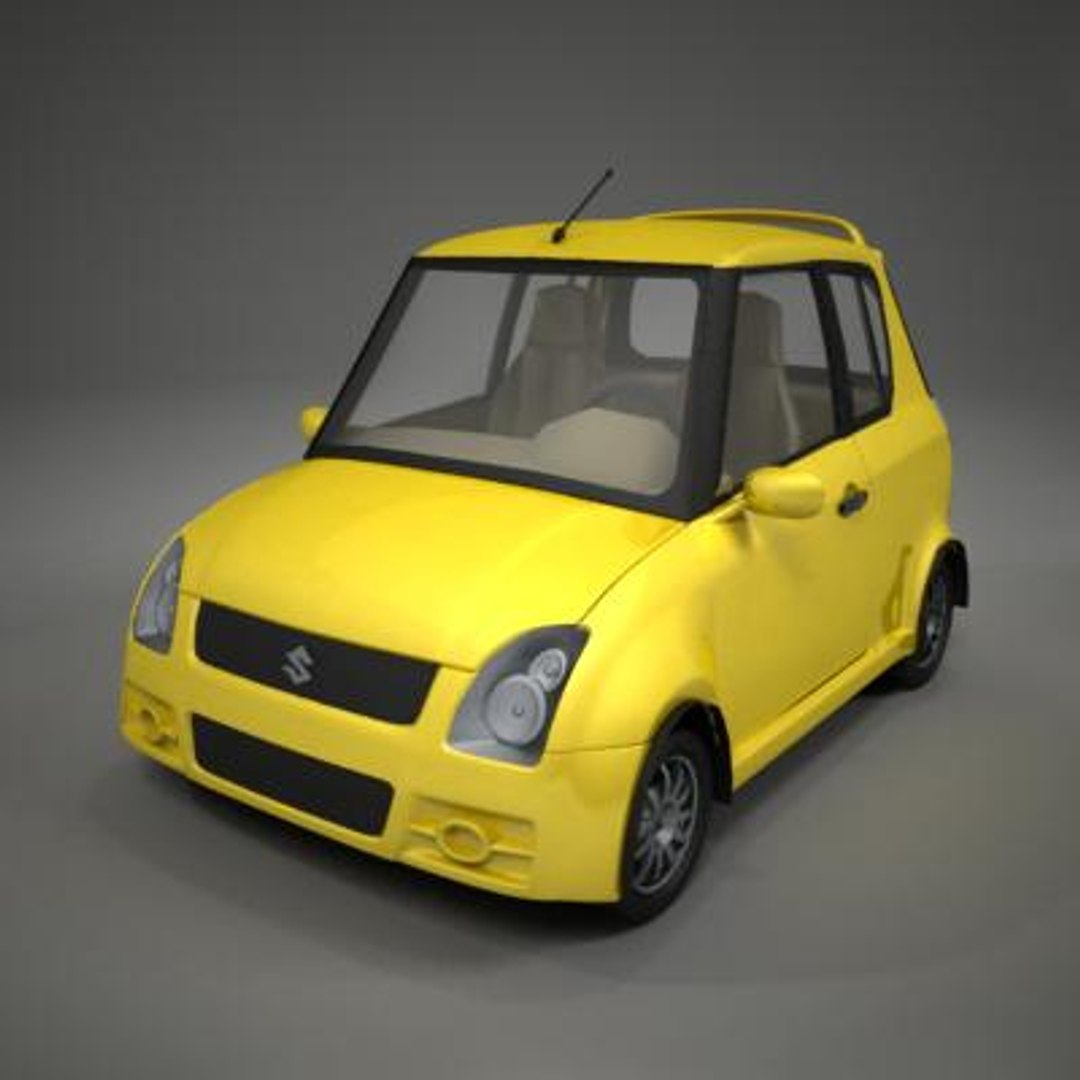 3d model suzuki swift toon