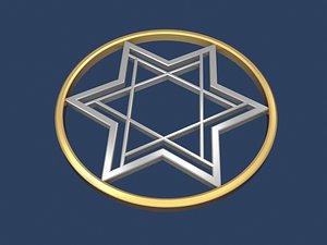 Star of David Circle