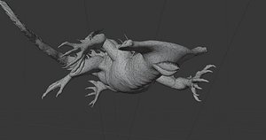 3D sea monster