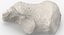 Real Calcaneus Bone 01 White