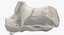 Real Calcaneus Bone 01 White