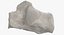 Real Calcaneus Bone 01 White