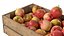 Apple Red Wooden Crate