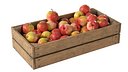 Apple Red Wooden Crate