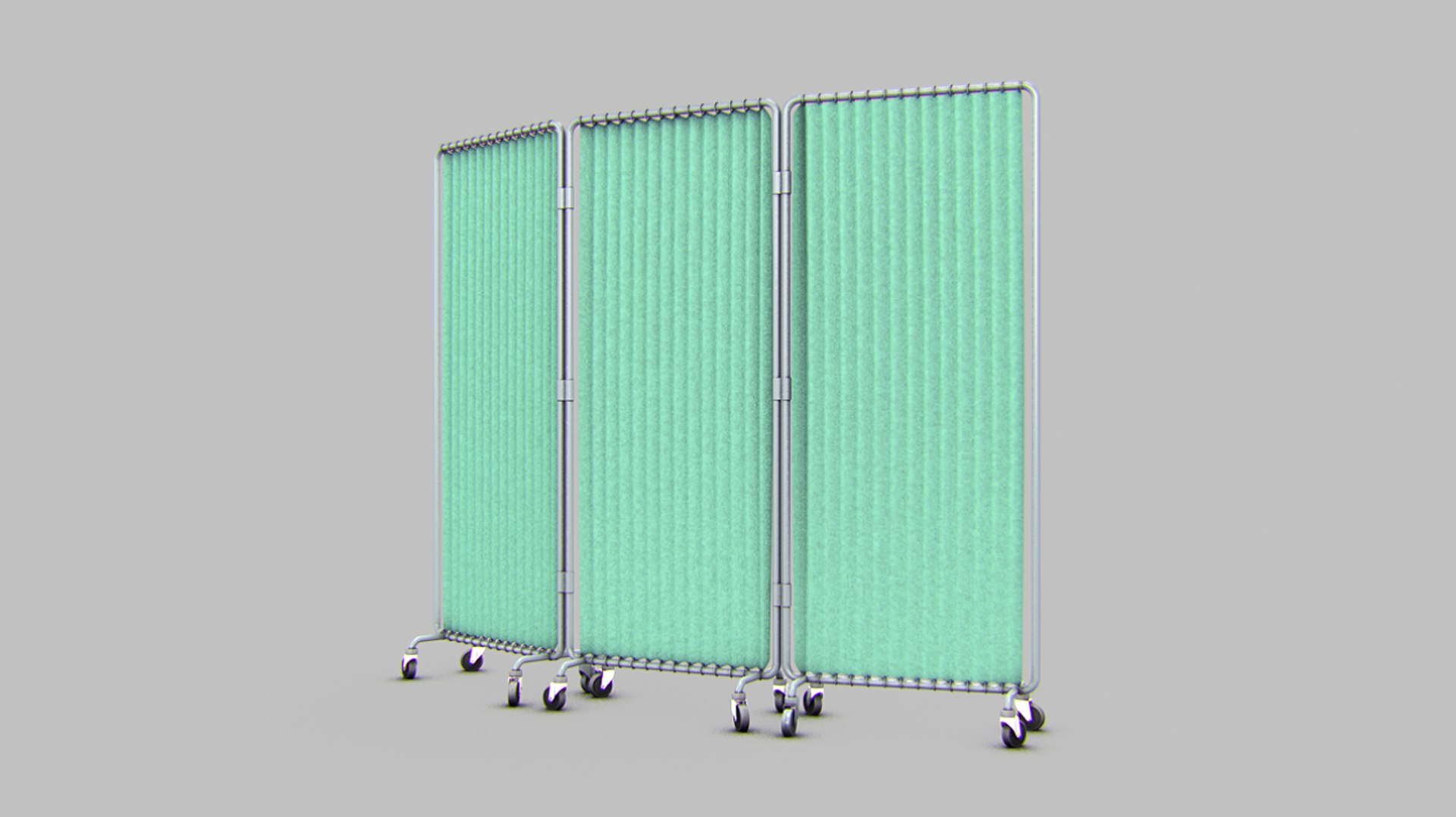 3ds Max Hospital Curtains