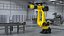 Ultra Robotic Arm Yellow Rigged 3D model