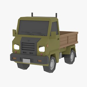 Low poly Car 24 3D model