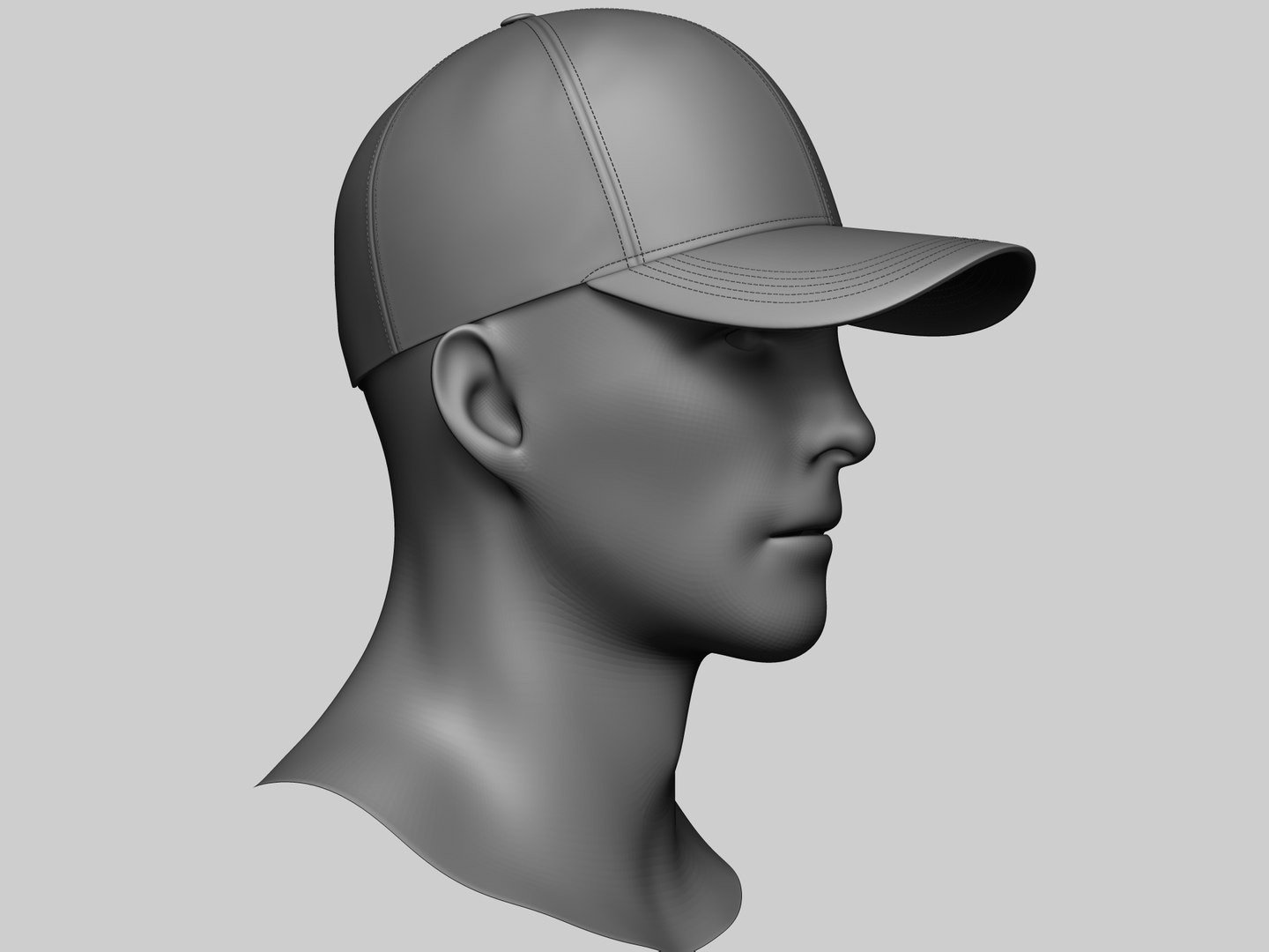 3D Baseball Cap Model - TurboSquid 1282266