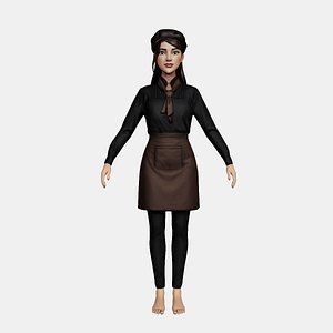 Girl 3D model