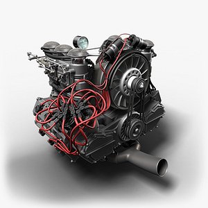 Flat 6 Engine