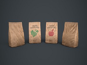 3D contains paper bags