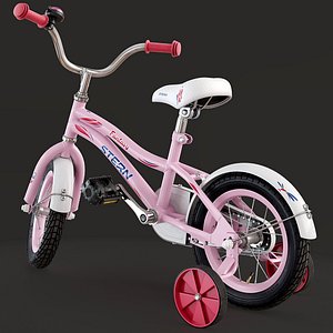 3D Children bicycle. STERN model
