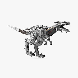 Dinosaur Robot Rigged for Cinema 4D
