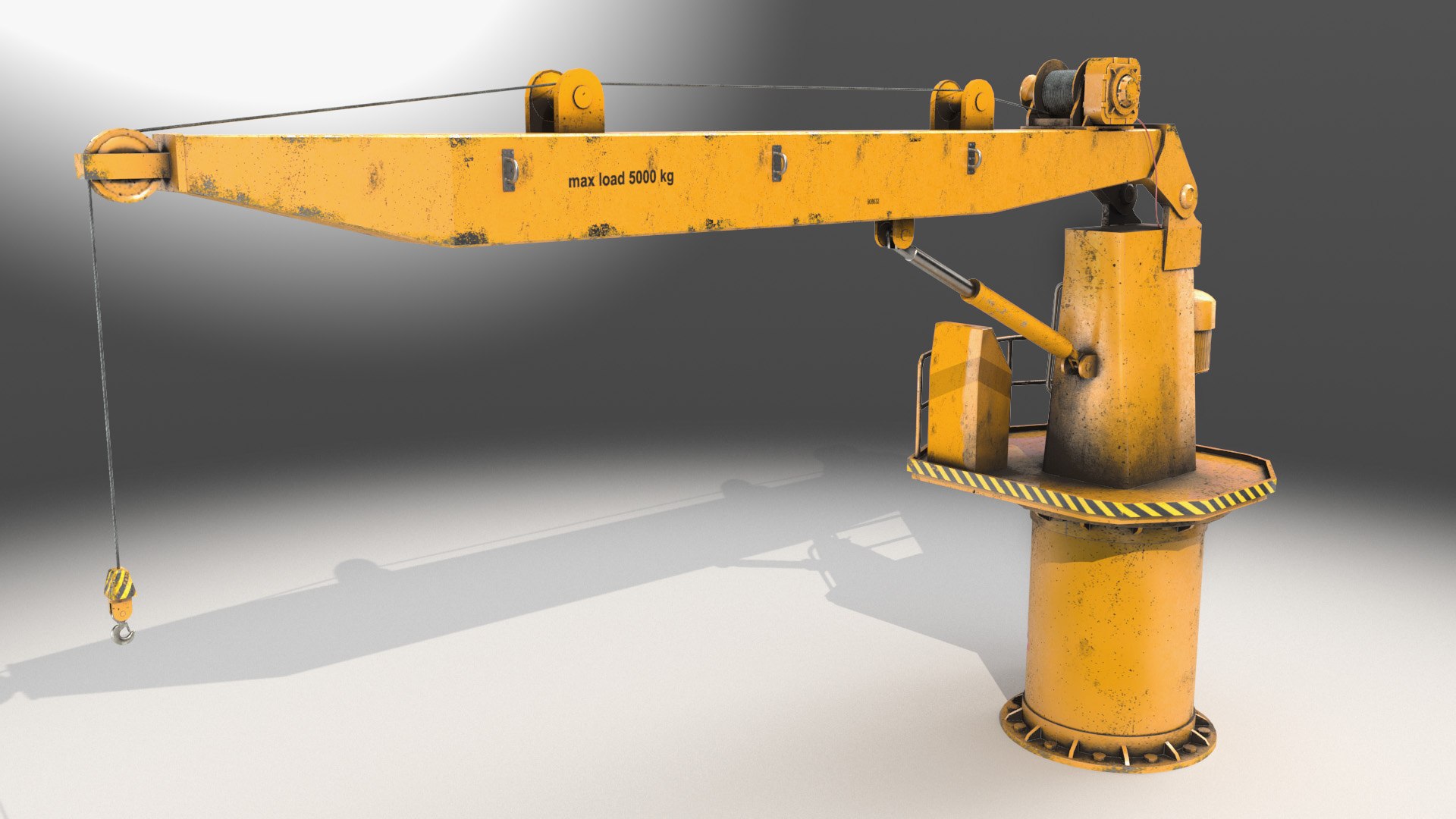 3D Davit Model - TurboSquid 1467749